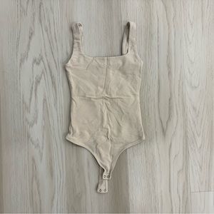 Abercrombie & Fitch Womens Bodysuit Size XXS Sand